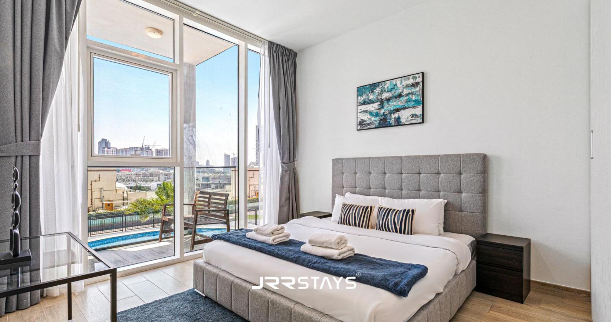Stunning Luxury 1br - Modern With Pool View - Jvc Dubai
